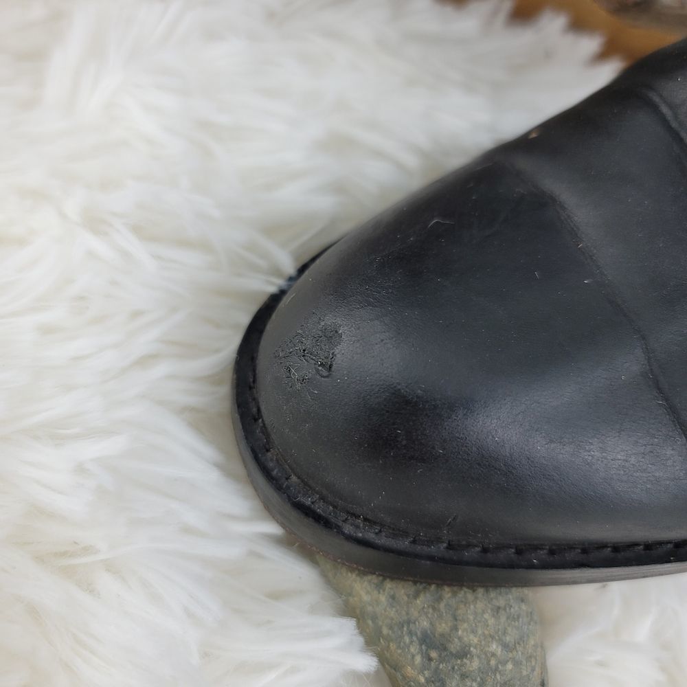 Acne studios pistol short leather boots black - Picture 3 of 11